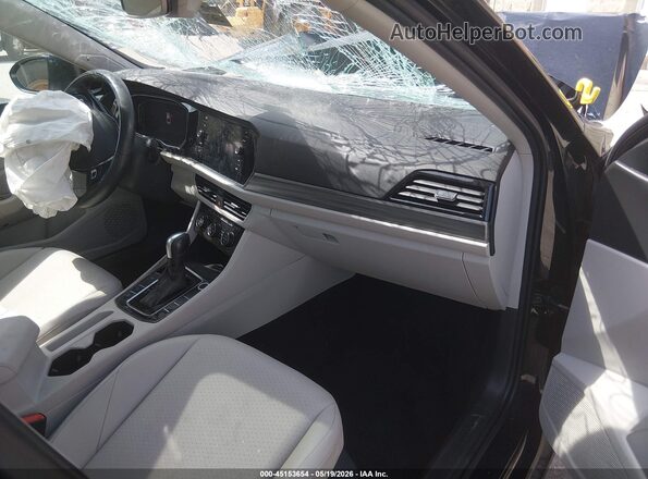 3VWEB7BU4LM071998 2020 VOLKSWAGEN JETTA Black Front interior view