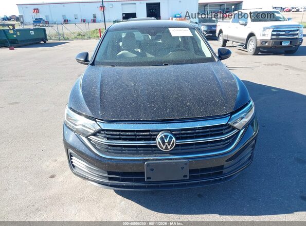 3VWEM7BU3NM021834 2022 VOLKSWAGEN JETTA Black Widok zestawu wskaźników