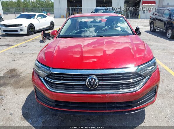 3VWEM7BU3RM066438 2024 VOLKSWAGEN JETTA Red Սալոնի հետևի տեսք