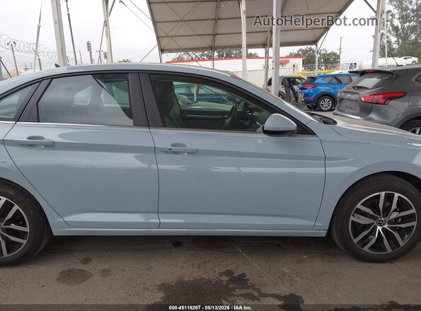 3VWEX7BU1SM020409 2025 VOLKSWAGEN JETTA Light Blue Вид задней части салона