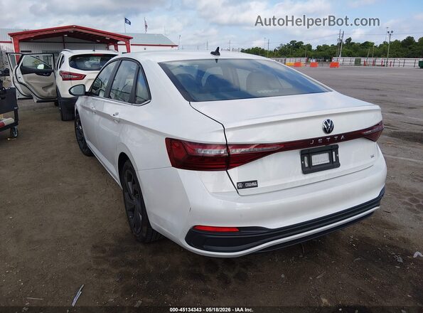 3VWEX7BU5SM094352 2025 VOLKSWAGEN JETTA White Задня ліва чверть