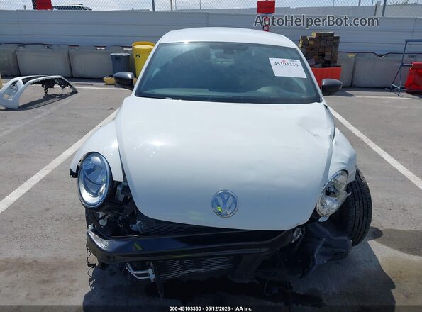 3VWF17AT0HM614285 2017 VOLKSWAGEN BEETLE White Rear interior view