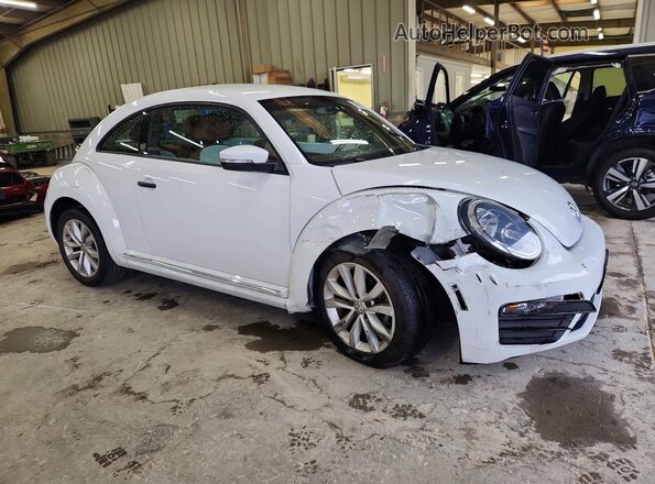 3VWF17AT5HM626948 2017 VOLKSWAGEN BEETLE White Przód prawy