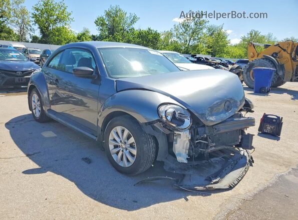 3VWFD7AT1JM701318 2018 VOLKSWAGEN BEETLE Gray წინა მარჯვენა