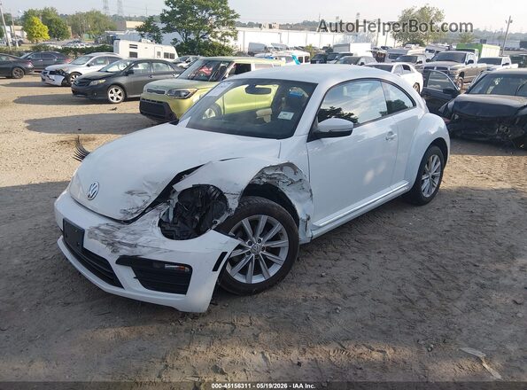 3VWFD7AT1JM703117 2018 VOLKSWAGEN BEETLE White Առջևի ձախ երեք քառորդ տեսարան