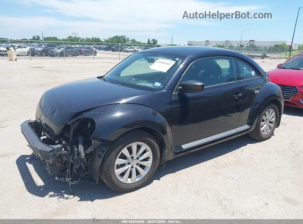 3VWFD7AT4JM707873 2018 VOLKSWAGEN BEETLE Black წინა მარცხენა ხედი სამი მეოთხედიდან