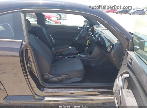 3VWFD7AT4JM707873 2018 VOLKSWAGEN BEETLE Black წინა სალონის ხედი
