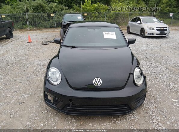 3VWFD7AT8JM706564 2018 VOLKSWAGEN BEETLE Black Widok zestawu wskaźników