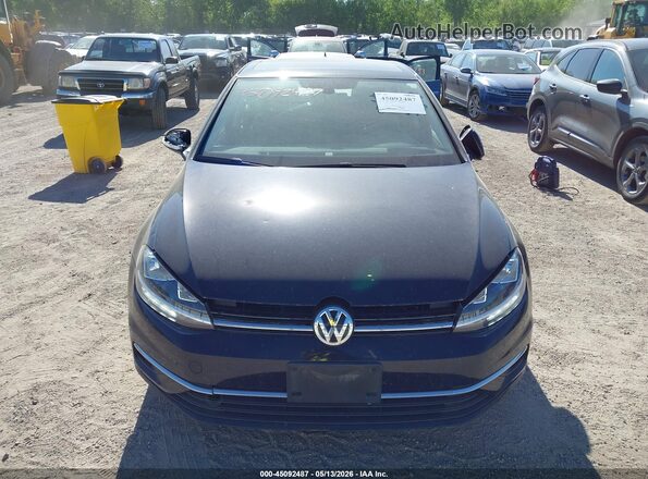 3VWG57AU0MM007654 2021 VOLKSWAGEN GOLF Black 