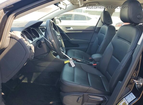 3VWG57AU5MM016561 2021 VOLKSWAGEN GOLF Black Vista interior delantera