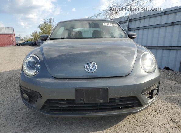 3VWJ17AT0HM632828 2017 VOLKSWAGEN BEETLE Gray Vista de la etiqueta del VIN