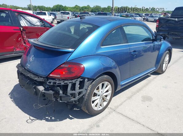 3VWJD7AT5KM706520 2019 VOLKSWAGEN BEETLE Blue 