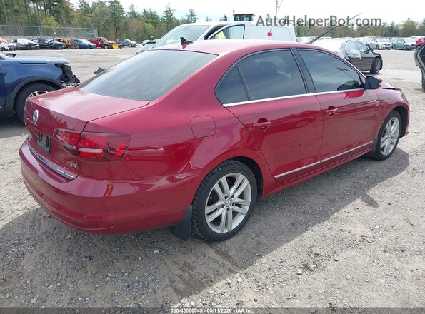 3VWL17AJ4HM222914 2017 VOLKSWAGEN JETTA Красный Задняя правая четверть