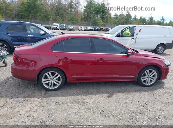 3VWL17AJ4HM222914 2017 VOLKSWAGEN JETTA Красный Вид задней части салона