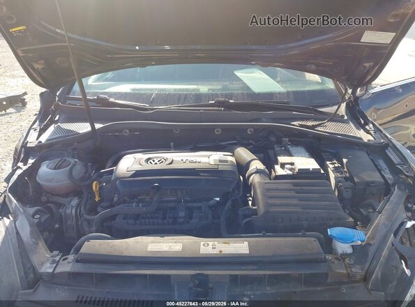 3VWM17AU8HM544809 2017 VOLKSWAGEN GOLF Dark Blue უკანა ხედი