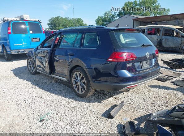 3VWM17AU8HM544809 2017 VOLKSWAGEN GOLF Dark Blue უკანა მარცხენა
