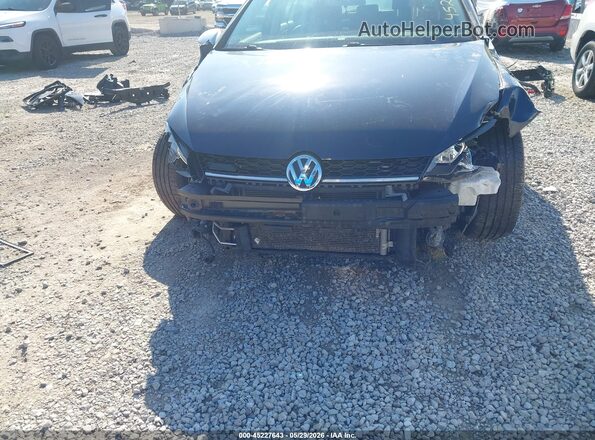 3VWM17AU8HM544809 2017 VOLKSWAGEN GOLF Dark Blue წინა ხედი