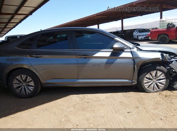 3VWN57BU1KM090417 2019 VOLKSWAGEN JETTA Gray უკანა სალონის ხედი