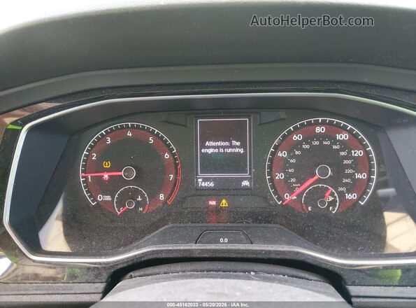 3VWN57BU1KM090417 2019 VOLKSWAGEN JETTA Gray უკანა სავარძლების ხედი