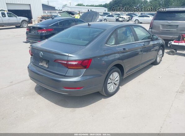 3VWN57BU7KM085089 2019 VOLKSWAGEN JETTA Gray Задня права чверть