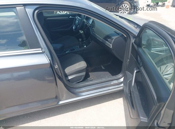3VWN57BU7KM085089 2019 VOLKSWAGEN JETTA Gray Вид салону спереду