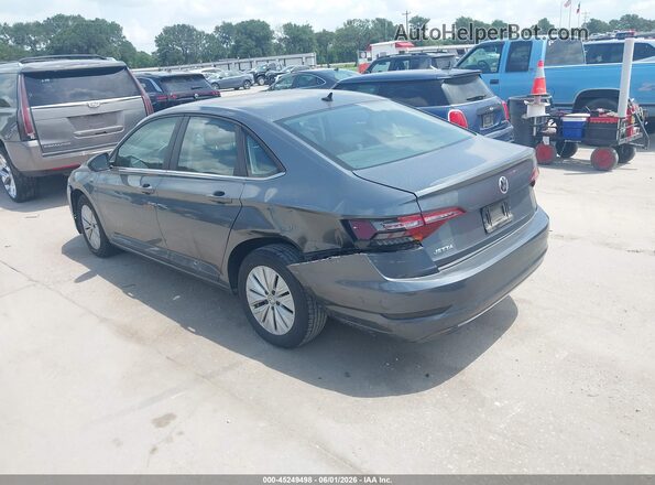 3VWN57BU7KM085089 2019 VOLKSWAGEN JETTA Gray Задня ліва чверть