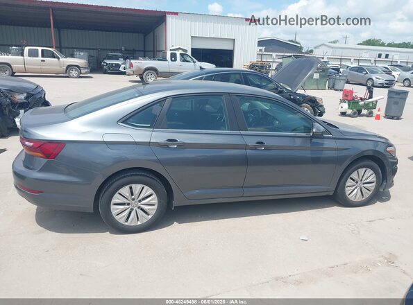 3VWN57BU7KM085089 2019 VOLKSWAGEN JETTA Gray Вид задньої частини салону