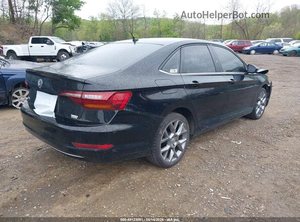 3VWN57BU7KM228087 2019 VOLKSWAGEN JETTA Черный Задняя правая четверть