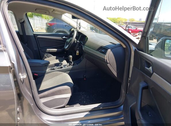 3VWN57BU8KM105074 2019 VOLKSWAGEN JETTA Gray Widok wnętrza z przodu