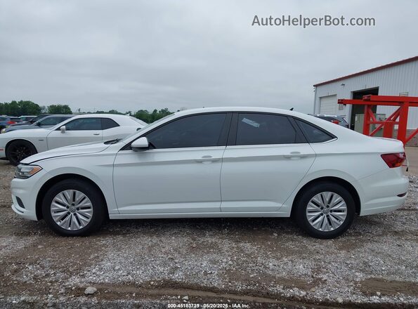 3VWN57BUXKM071977 2019 VOLKSWAGEN JETTA White Widok wnętrza z tyłu