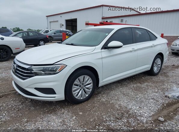 3VWN57BUXKM071977 2019 VOLKSWAGEN JETTA White Przód lewy