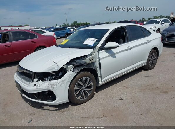 3VWNM7BU5NM024346 2022 VOLKSWAGEN JETTA White Передня ліва чверть