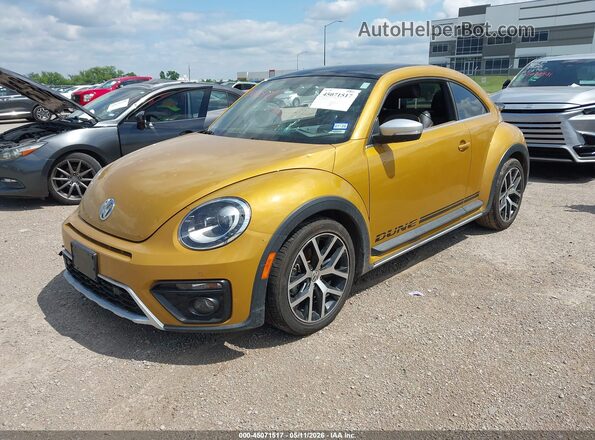 3VWS17AT6HM622776 2017 VOLKSWAGEN BEETLE Gold Front left