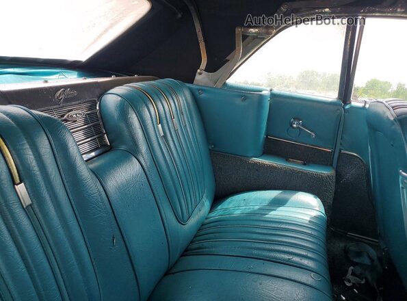 3W69Z105949 1963 FORD GALAXIE White უკანა სავარძლების ხედი