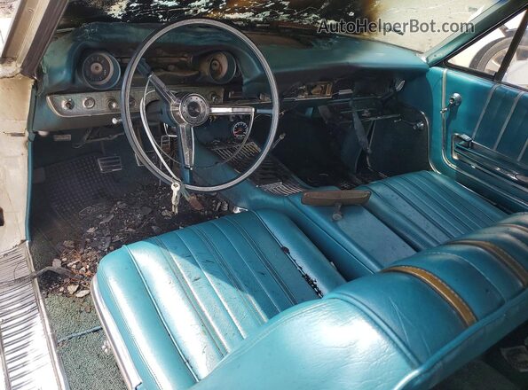 3W69Z105949 1963 FORD GALAXIE White წინა პანელის ხედი