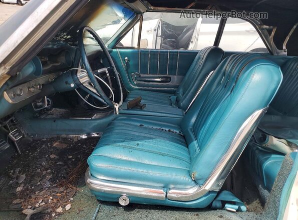 3W69Z105949 1963 FORD GALAXIE White წინა სალონის ხედი