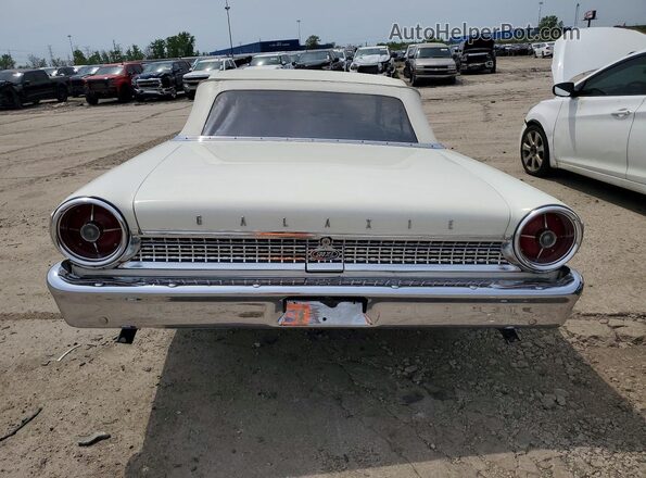 3W69Z105949 1963 FORD GALAXIE White უკანა ხედი