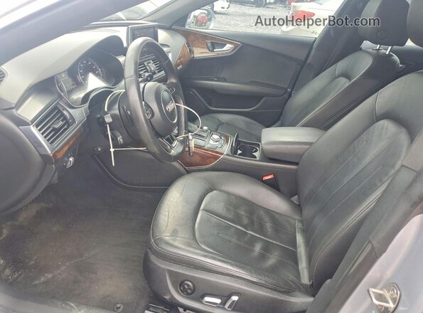 WAUWGAFCXGN032140 2016 AUDI A7 Silver წინა პანელის ხედი