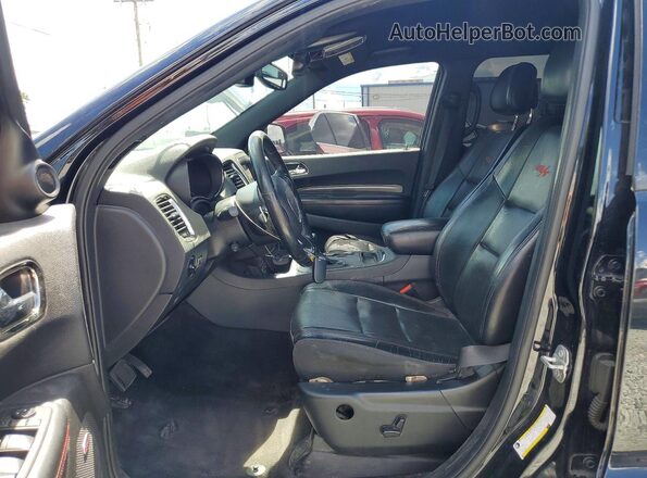 1C4SDHCT9JC261662 2018 DODGE DURANGO Black Вид панелі приладів
