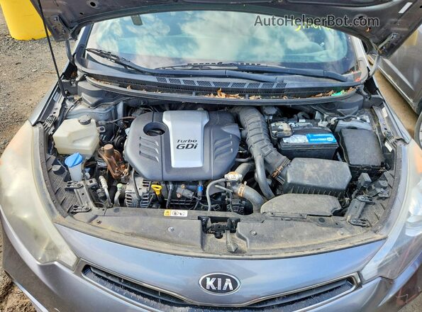 KNAFZ5A35G5592172 2016 KIA FORTE Silver 