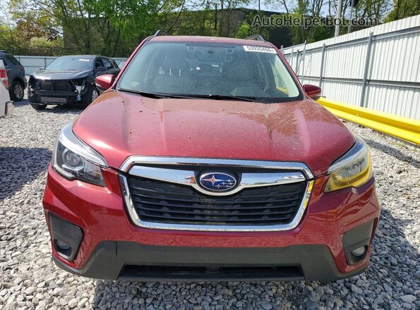 JF2SKAUC2LH480322 2020 SUBARU FORESTER Red 