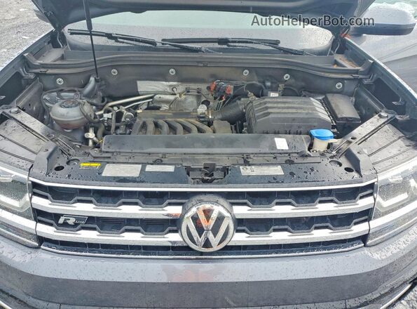 1V2SR2CA7JC559994 2018 VOLKSWAGEN ATLAS Gray Widok komory silnika