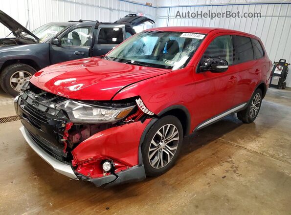 JA4AZ3A36HZ010845 2017 MITSUBISHI OUTLANDER Red 