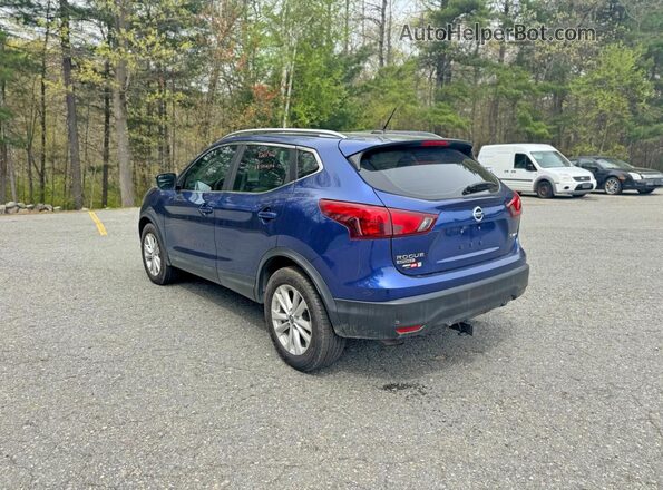 JN1BJ1CR7KW319243 2019 NISSAN ROGUE Синий 