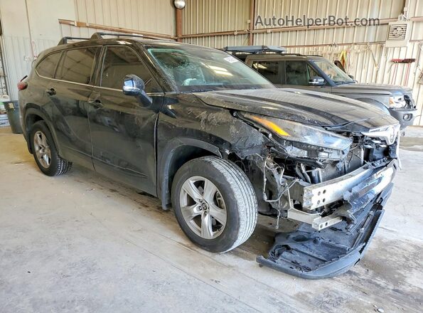 5TDBZRBH1NS587805 2022 TOYOTA HIGHLANDER Black 