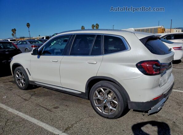5UX53DP05R9V35147 2024 BMW X3 Белый Задняя правая четверть