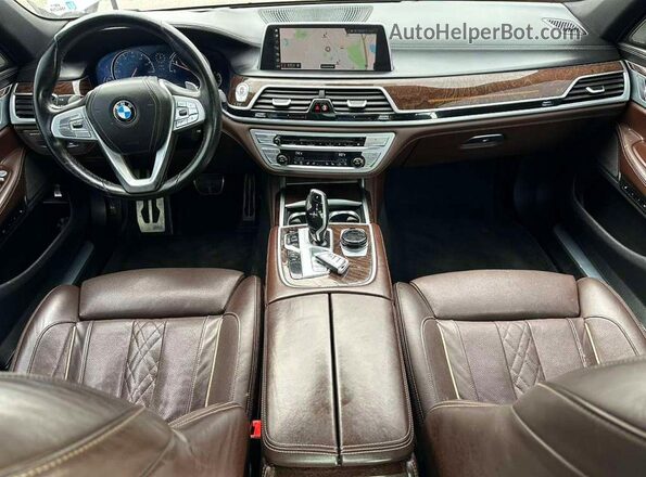 WBA7F2C52KB240316 2019 BMW 7 SERIES White Սալոնի դիմացի տեսք