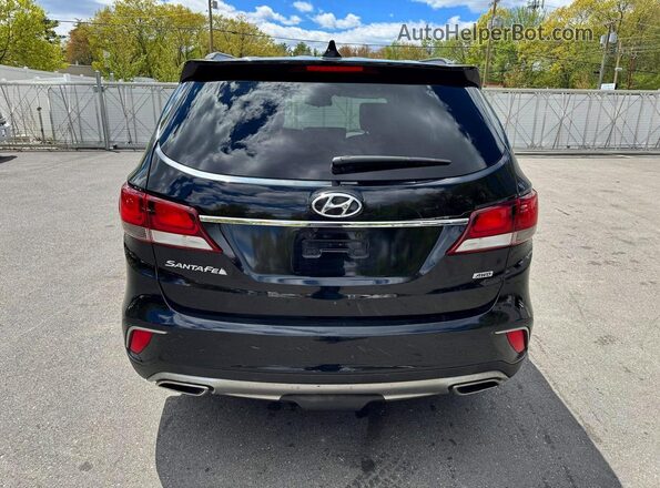 KM8SMDHF6HU209448 2017 HYUNDAI SANTA FE Unknown - Not Ok For Inv. Rear view