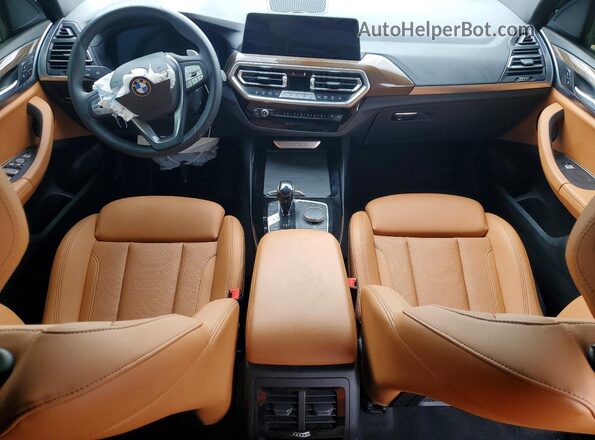 WBX47DP07RN252373 2024 BMW X3 Charcoal Widok zestawu wskaźników