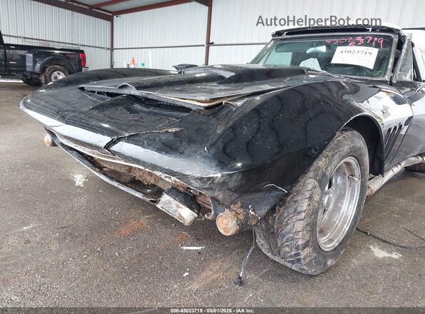 40867S111551      1970 CHEVROLET CORVETTE Черный Вид спереди